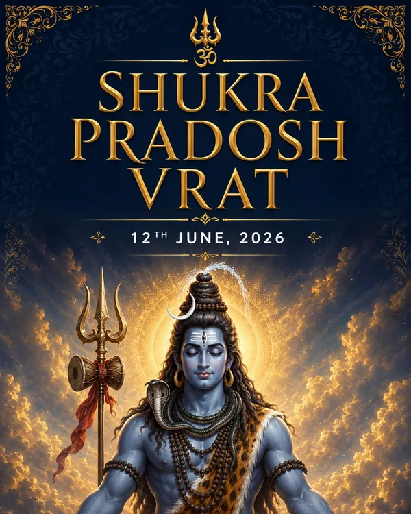 Shukra Pradosh Vrat 2026 Tithi Timings